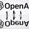 Biểu tượng OpenAI. (Ảnh: AFP/TTXVN)