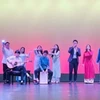 Tiết mục biểu diễn tại sự kiện. (Ảnh: TTXVN phát)
