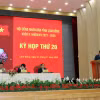 Kỳ họp thứ 20 HĐND tỉnh Lâm Đồng khóa X thông qua Nghị quyết điều chỉnh 6 nội dung trong Dự án cao tốc Bảo Lộc-Liên Khương. (Ảnh Chu Quốc Hùng/TTXVN)
