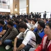 Lao động Việt Nam tại Nhật Bản. (Ảnh: Đào Thanh Tùng/TTXVN)