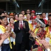 Chủ tịch Quốc hội gặp mặt người hiến máu tình nguyện tiêu biểu toàn quốc