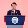 Tổng thống Hàn Quốc Yoon Suk Yeol. (Ảnh: Yonhap/TTXVN)