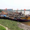 Tàu thuyền neo đậu tránh bão số 3. (Ảnh minh họa. Thế Duyệt/TTXVN)