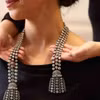 Chiếc vòng cổ đang được trưng bày tại chi nhánh của Sotheby's ở London cho đến ngày 2/10. (Ảnh: thedailyguardian)