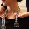 Chiếc vòng cổ đang được trưng bày tại chi nhánh của Sotheby's ở London cho đến ngày 2/10. (Ảnh: thedailyguardian)