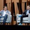 Tỷ phú Elon Musk và CEO Sam Altman. (Nguồn: Getty Images)
