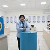Cử tri Uzbekistan đi bầu cử. (Ảnh: Xinhua)