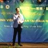Đại sứ Việt Nam tại Italy Dương Hải Hưng phát biểu tại Festival sinh viên Việt Nam tại Italia 2024. (Ảnh: Thanh Hải/TTXVN)