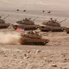 Xe tăng Mỹ và Saudi Arabia tham gia cuộc tập trận Eager Lion năm 2022. (Nguồn: AFP)