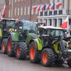 Nông dân Ba Lan phong tỏa một tuyến đường tại Gdansk, ngày 9/2. (Ảnh: PAP/TTXVN)