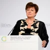 Tổng giám đốc IMF Kristalina Georgieva. (Ảnh: AFP/TTXVN)