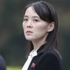 Bà Kim Yo-jong, em gái của Nhà lãnh đạo Triều Tiên Kim Jong-un. (Ảnh: AFP/TTXVN)