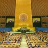 Toàn cảnh phiên họp Đại hội đồng Liên hợp quốc tại New York, Mỹ. (Ảnh: THX/TTXVN)