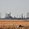 Cơ sở khai thác dầu của Công ty Dầu Aramco ở Riyadh, Saudi Arabia. (Ảnh: AFP/TTXVN)