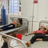 Các bệnh nhân được điều trị tại Trung tâm Y tế huyện Chư Sê (Gia Lai). (Nguồn: Công an nhân dân)