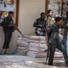 Cảnh sát được triển khai ở Mogadishu (Somalia) sau khi xảy ra một vụ tấn công ngày 22/1/2023. (Ảnh: AFP/TTXVN)