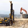 Công trường thi công một dự án thành phần thuộc Dự án Công trình Đường bộ Cao tốc Bắc-Nam phía Đông. (Ảnh: Huy Hùng/TTXVN)