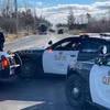 Cảnh sát Ontario tại hiện trường vụ tai nạn. (Nguồn: CBC)