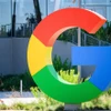 Biểu tượng Google tại trụ sở ở Mountain View, California (Mỹ). (Ảnh: AFP/TTXVN)