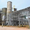 Nhà máy bột-giấy VNT19 đang trong quá trình xây dựng. (Nguồn: Báo Quảng Ngãi)