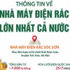 [Infographics] Thông tin về nhà máy điện rác lớn nhất cả nước