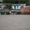 Ngập lụt tại bang Rio Grande do Sul state, Brazil ngày 13/5/2024. (Ảnh: AFP/TTXVN)