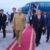Tổng thống Timor-Leste Jose Ramos-Horta đến Hà Nội, bắt đầu chuyến thăm cấp Nhà nước tới Việt Nam. (Ảnh: Văn Điệp/TTXVN)