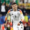 Kai Havertz ăn mừng sau bàn thắng mở tỷ số cho Đội tuyển Đức. (Ảnh: AFP/TTXVN)
