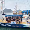 Đội đua Việt Nam tham gia Clipper Race đã về đích thứ 5. (Ảnh: TTXVN phát)