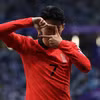 Son Heung-min và Hàn Quốc sẽ đối mặt thử thách lớn ở vòng 1/8. (Ảnh: THX/TTXVN)