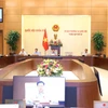 Quang cảnh phiên họp. (Ảnh: Văn Điệp/TTXVN)
