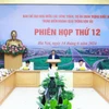 Thủ tướng Phạm Minh Chính chủ trì phiên họp. (Ảnh: Dương Giang/TTXVN)