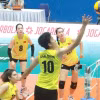 Tuyển Bóng chuyền nữ Việt Nam sẵn sàng cho giải VTV Cup 2024. (Ảnh: Hoàng Hùng/TTXVN)