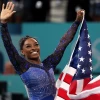 Simone Biles giúp Đoàn Mỹ bứt tốc lên top 2. (Nguồn: Reuters)