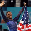 Simone Biles giúp Đoàn Mỹ bứt tốc lên top 2. (Nguồn: Reuters)