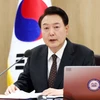 Tổng thống Hàn Quốc Yoon Suk Yeol. (Ảnh: Yonhap/TTXVN)