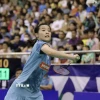 Tay vợt Nguyễn Thùy Linh. (Ảnh: TTXVN)