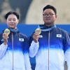 Kim Woo-jin và Lim Si-hyeon cùng giành 3 huy chương Vàng ở Olympic Paris 2024. (Nguồn: Gallo Images)