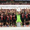 Bayer Leverkusen lần đầu giành chức vô địch Bundesliga. (Nguồn: Getty Images)