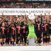 Bayer Leverkusen lần đầu giành chức vô địch Bundesliga. (Nguồn: Getty Images)