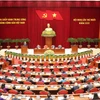 Phiên khai mạc Hội nghị Trung ương lần thứ 10, khóa XIII. (Ảnh: Trí Dũng/TTXVN)