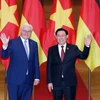 Chủ tịch Quốc hội Vương Đình Huệ hội kiến Tổng thống Cộng hòa Liên bang Đức