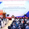 Tổng Bí thư Nguyễn Phú Trọng phát biểu chỉ đạo tại Hội nghị Ngoại giao lần thứ 32. (Ảnh: Lâm Khánh/TTXVN)