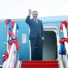 Chủ tịch nước Tô Lâm kết thúc tốt đẹp chuyến thăm cấp Nhà nước tới CHDCND Lào. (Ảnh: Nhan Sáng/TTXVN)