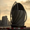 Tòa nhà thương mại ở Hong Kong, Trung Quốc. (Ảnh: AFP/TTXVN)