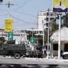 Lực lượng an ninh Somalia tại hiện trường vụ tấn công. (Nguồn: Reuters)