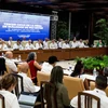 Quang cảnh vòng đàm phán hòa bình giữa Chính phủ Colombia và ELN tại La Habana, Cuba, ngày 2/5/2023. (Ảnh: AFP/TTXVN)