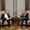 Bộ trưởng Ngoại giao Bùi Thanh Sơn tiếp Bộ trưởng thứ hai Bộ Ngoại giao Brunei Darussalam, ông Dato Erywan Pehin Yusof. (Ảnh: An Đăng/TTXVN)