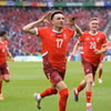 Ruben Vargas có ngày thi đấu ấn tượng để giúp Thụy Sĩ biến Italy thành cựu vương EURO. (Nguồn: Getty Images)