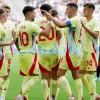 Tây Ban Nha giành vé đầu tiên vào tứ kết môn bóng đá nam Olympic Paris 2024. (Nguồn: Getty Images)